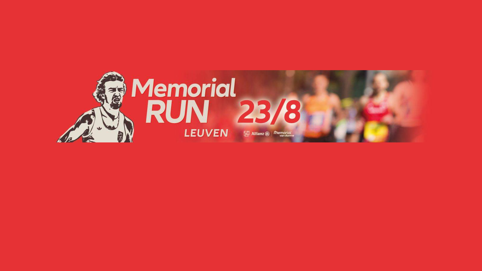 Allianz Memorial Van Damme lanceert Memorial Run: 5 km op voormalig trainingsparcours Ivo Van Damme in Leuven